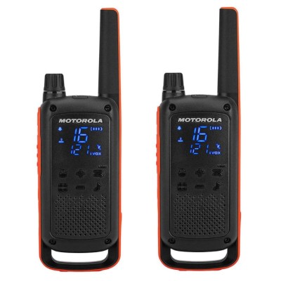 Motorola Talkabout Walkie Talkie T82 (Pair) - Up to 10km range