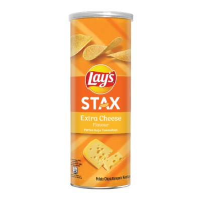 LAY'S MY STAX EXTRA CHEESE 135G x 24