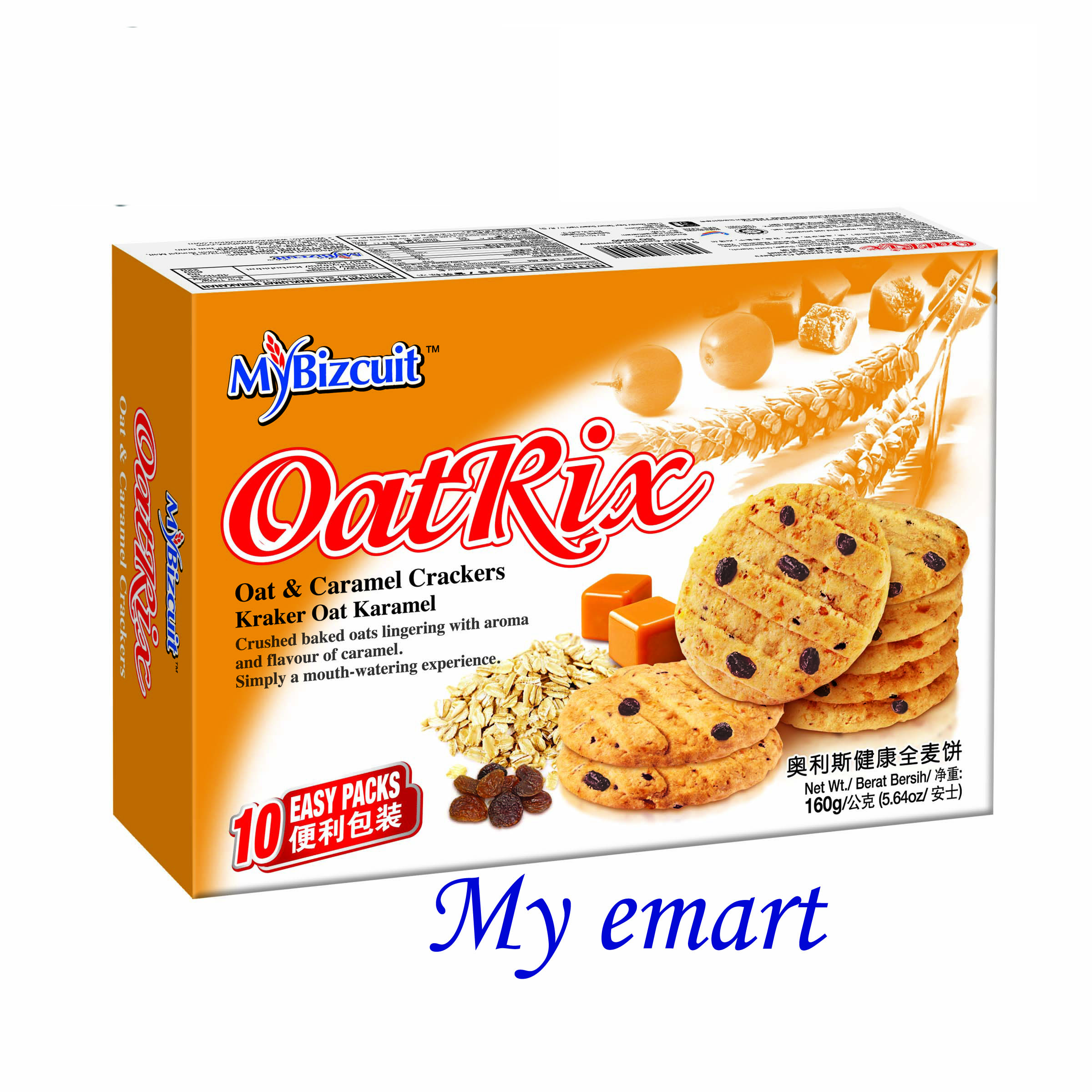 PBOX 05 OATRIX OAT& CARAMEL CRACKERS (20 Units Per Carton)