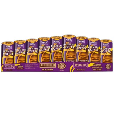 WONDA Mocha 240ml x 24