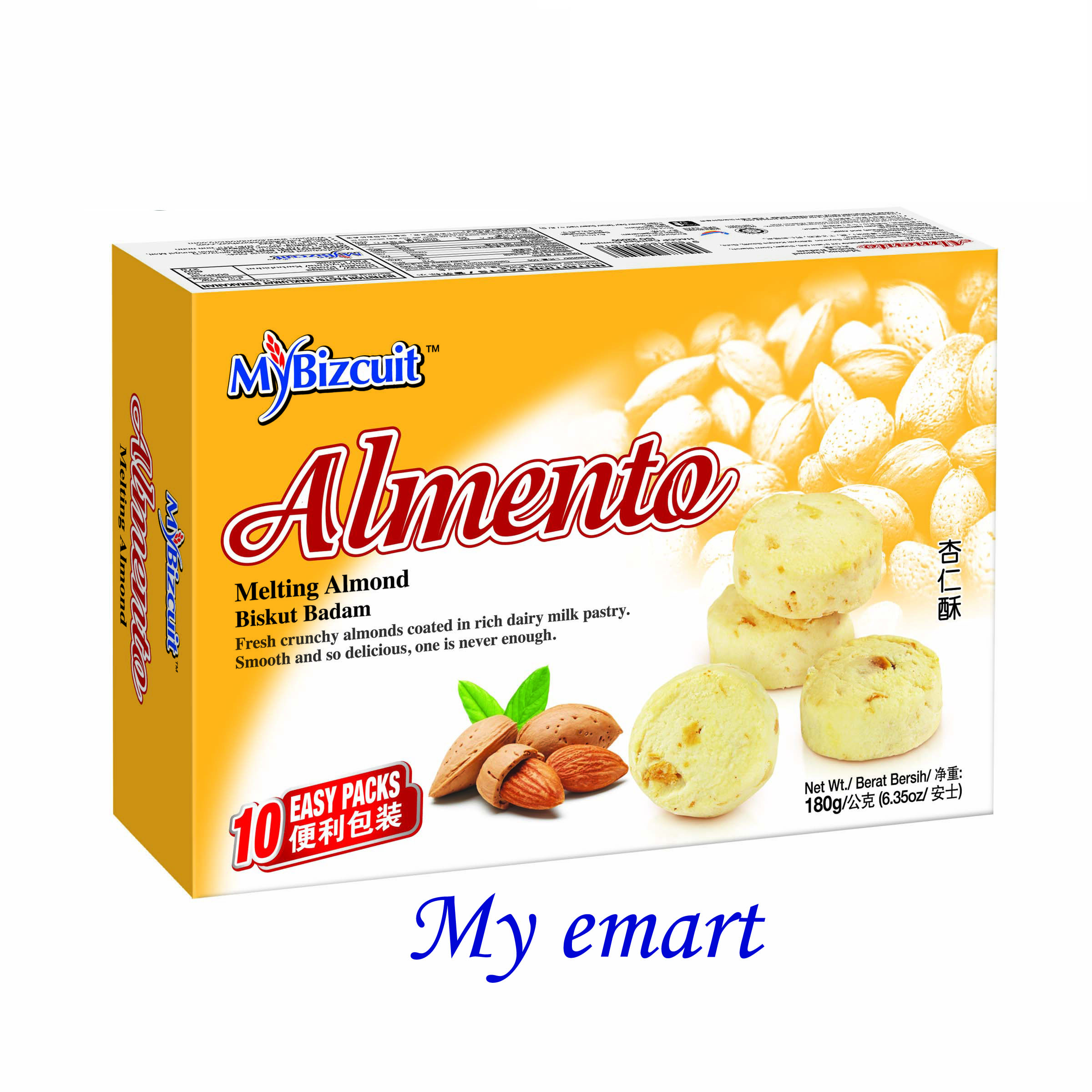 PBOX 01 Almento Melting Almond (20 Units Per Carton)