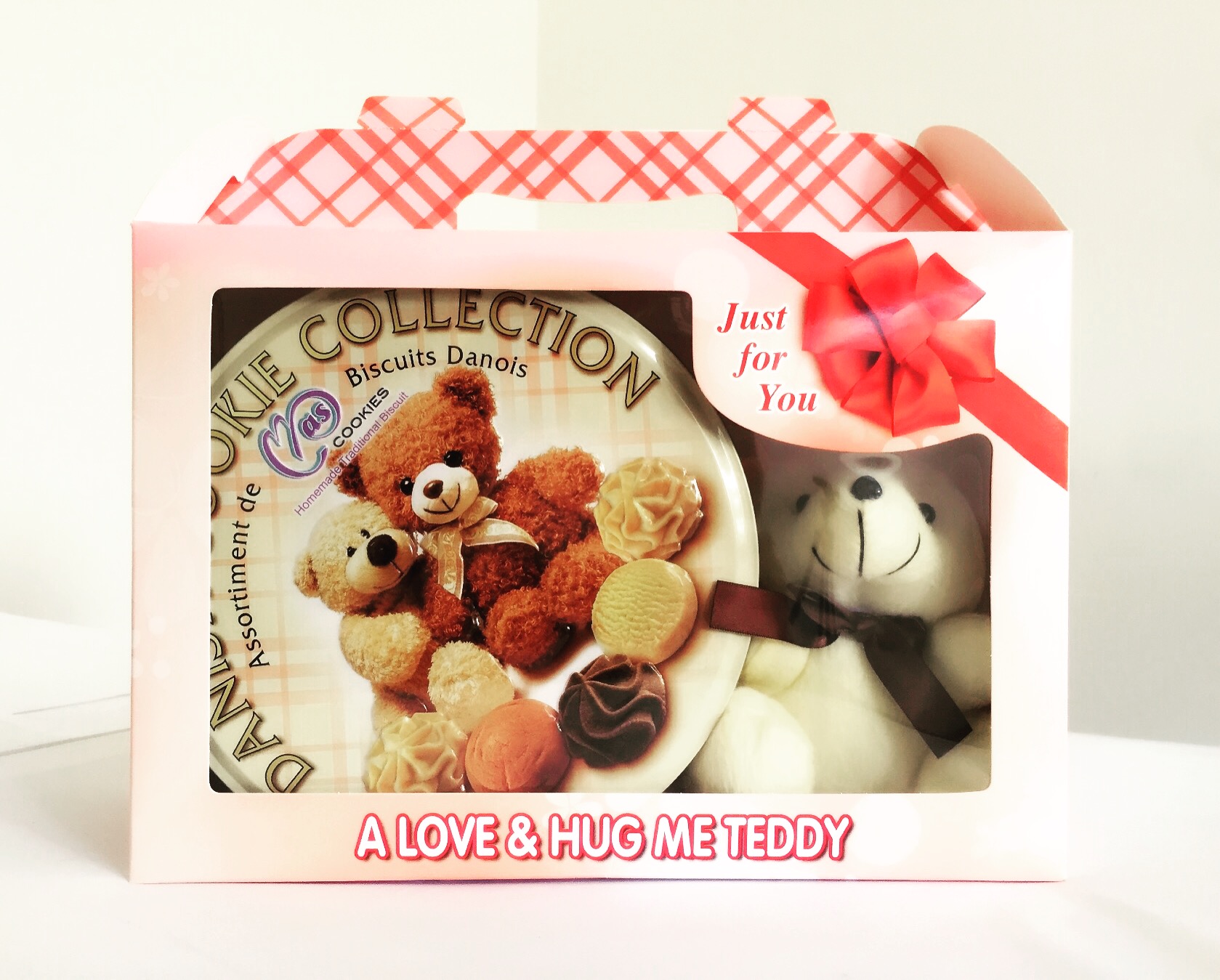 GBT 14 GFT BOX MAS BEAR DANISH COOKIES (400 g Per Unit)