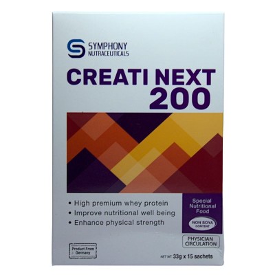 CreatiNext 200  Nutrisi Khusus Untuk Pesakit Buah Pinggang 33G X 15 SACHETS