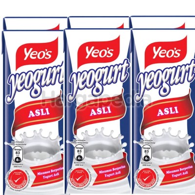 Yeo's Yeogurt Original 6x250ml