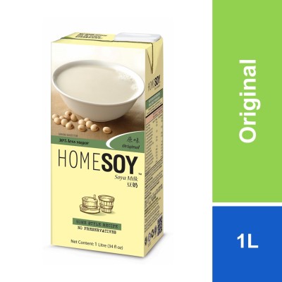 Homesoy Soya Milk Original 1L [KLANG VALLEY ONLY]