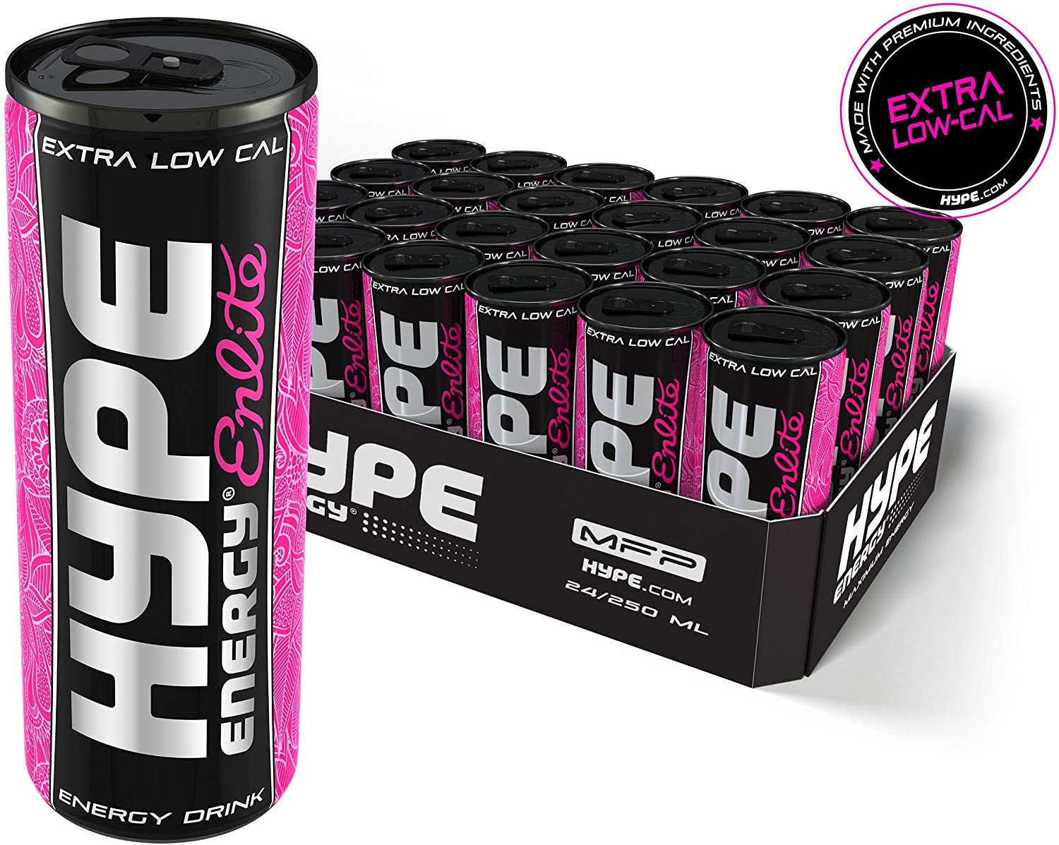 HYPE-ENLITE - EXTRA LOW CALORIE -1 24 (250ml each)