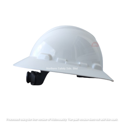 3M Safety Helmet - Full Brim 801 White (Malaysia DOSH-SIRIM Compliance)