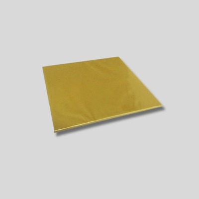 15" Square Gold Cake Board [4.0MM thick]