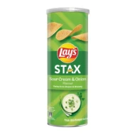 LAY'S MY STAX SOUR CREAM & ONION 135G x 24