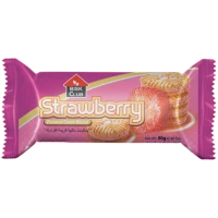BISK CLUB Cream Biscuit 90g (Strawberry)
