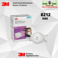3M Particulate Welding Respirator 8212, N95 with Faceseal, Sirim and Dosh Approved (10pcs per Box)