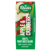 Rhodes Apple & Cranberry 200ml x 24