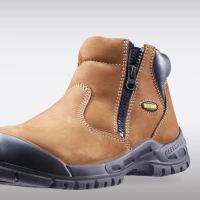 Beethree BT-8866 5.5" Zip-Up Ankle Boots UK SIZE 9