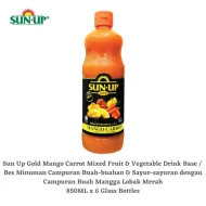 Sun Up Gold - Mango Carrot Mixed Fruit & Vegetables Drink Base (6 bottles x 850ml)