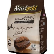 Nutrigold 2in1 Premix Coffee No Added Sugar 15g x 25s