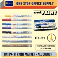 UNI Paint Marker PX21 - ( BLACK COLOUR )