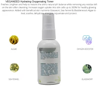 VEGANEED Hydrating Oxygenating Toner 50ml