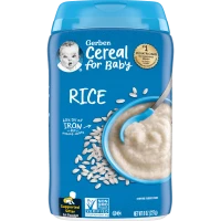 Gerber 1st Foods Rice Single Grain Cereal 227g (8oz)
