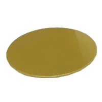 10.5" Round Gold Cake Board [2.7MM thick]