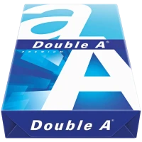 DOUBLE A PREMIUM A4 80GSM COPIER PAPER WHITE (5 reams per carton)