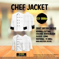 Chef Jacket CU 009 (SIZE : XS - 2XL)