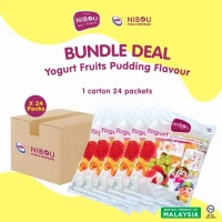 Nibou (NBI) YOURGURT Fruity Pudding (35gm x 10's x 24)