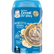 Gerber Probiotic Oatmeal Banana Cereal 227g