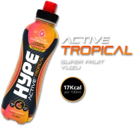 HYPE-ACTIVE ISOTONIC TROPICAL  1 24 (500ml each)