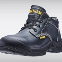 Beethree BT-8701 5.5" Leather Laced Shoes UK SIZE 13